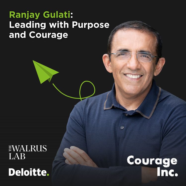 cover art for Ranjay Gulati: Leading with Purpose and Courage