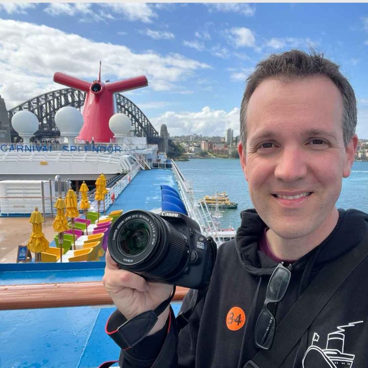 cover art for Ep198 - I flew to Sydney to tour Carnival Splendor! What I found was...? #sponsored