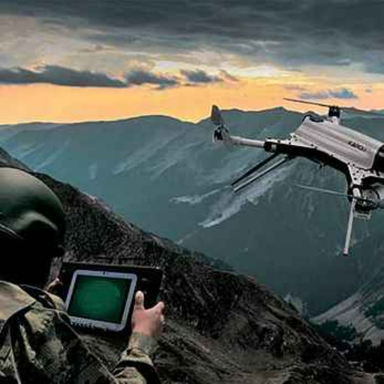 cover art for Drones are the New Machine Gun of the 21st Century with COL (R) John Antal