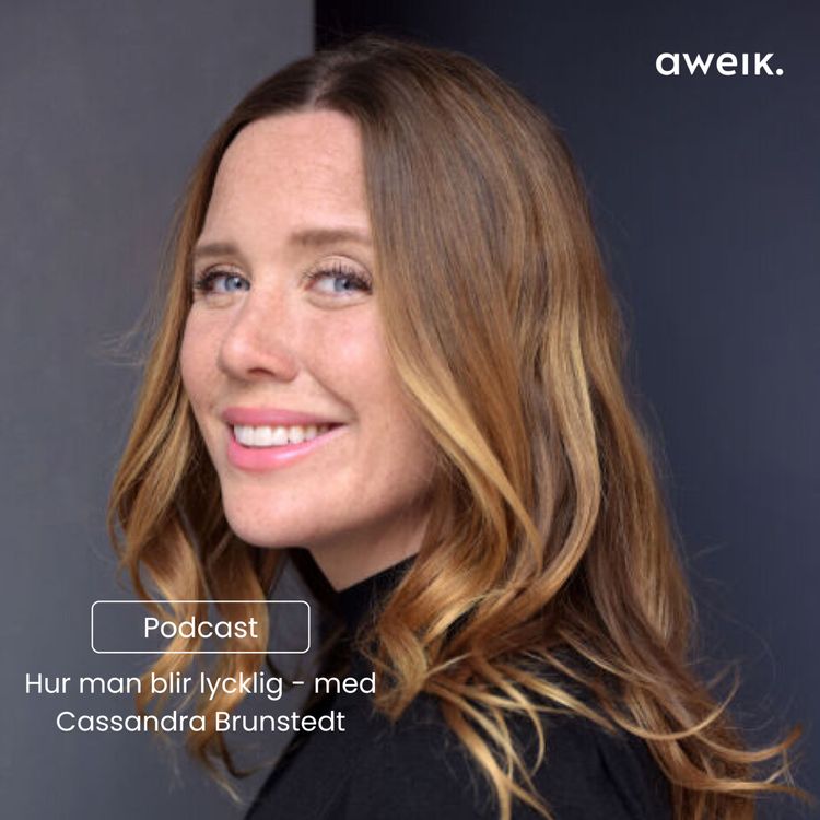 cover art for Hur man blir lycklig - med Cassandra Brunstedt