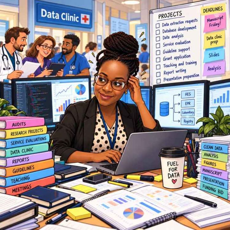 cover art for The data clinic: an interview with Dr Noma Tshuma