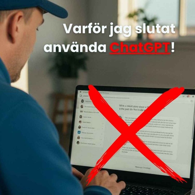 cover art for Varför jag slutade använda ChatGPT