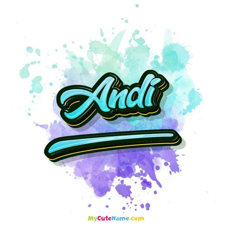 cover art for Andi meaning
