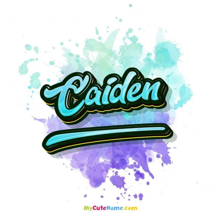 cover art for Caiden meaning