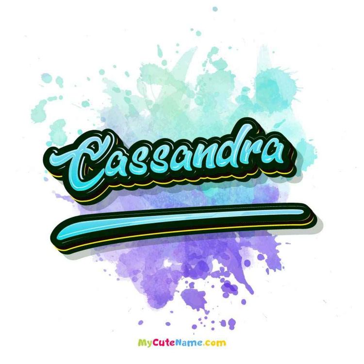 cover art for Cassandra meaning 