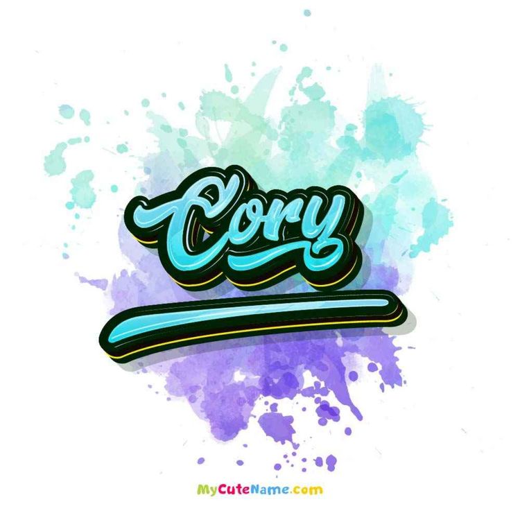 cover art for Cory meaning 