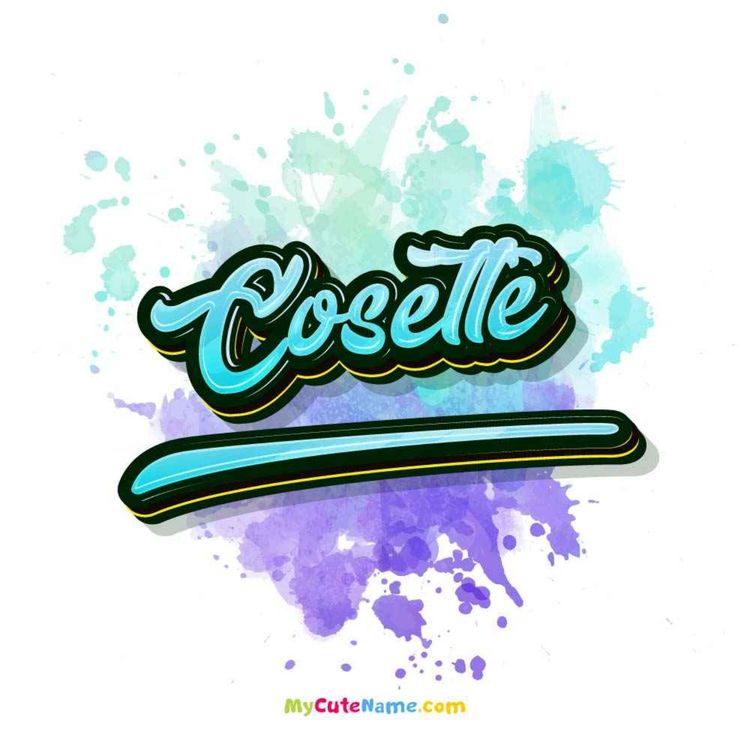 cover art for Cosette meaning