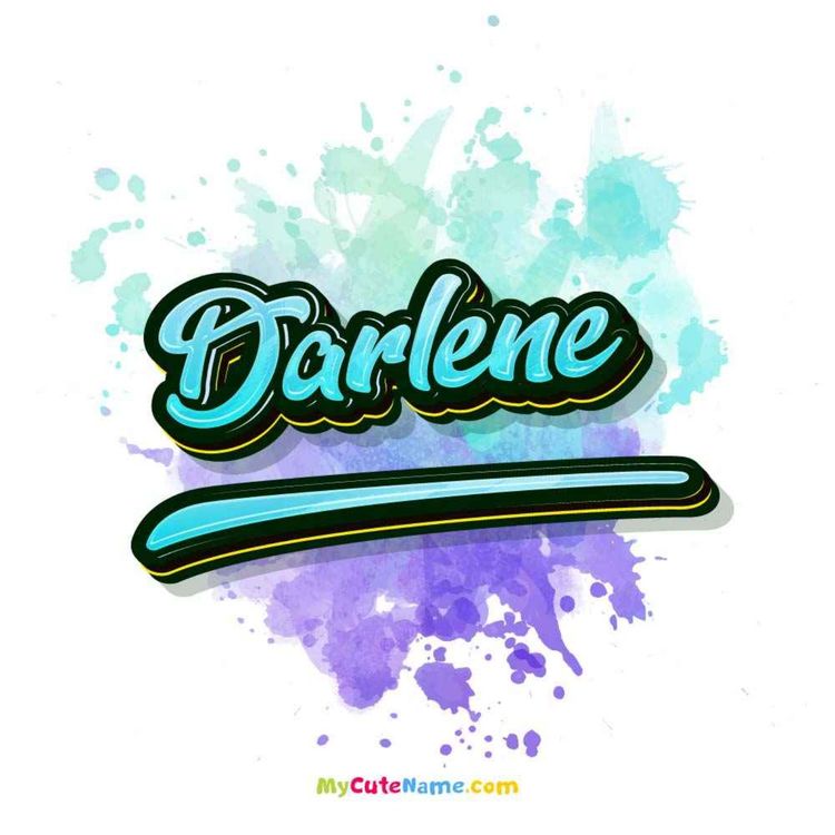 cover art for Darlene meaning 