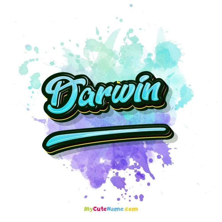 cover art for Darwin meaning