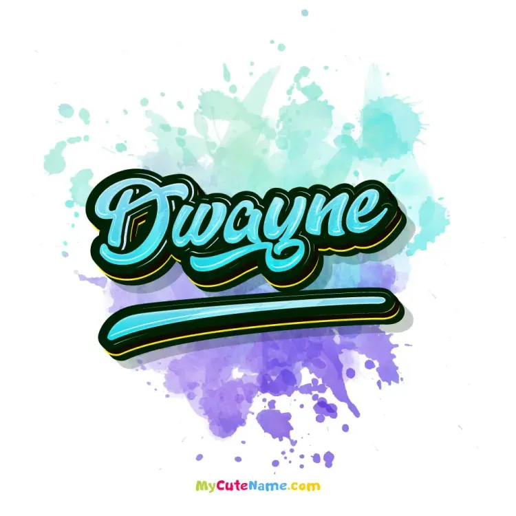 cover art for Dwayne meaning 