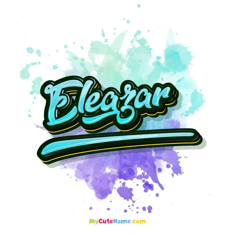 cover art for Eleazar meaning 