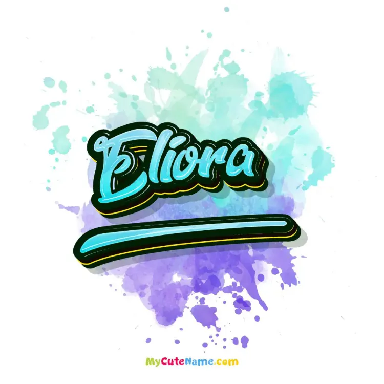 cover art for Eliora meaning 