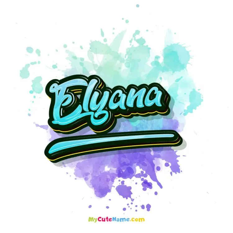 cover art for Elyana meaning 