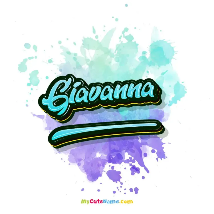 cover art for Giavanna meaning 