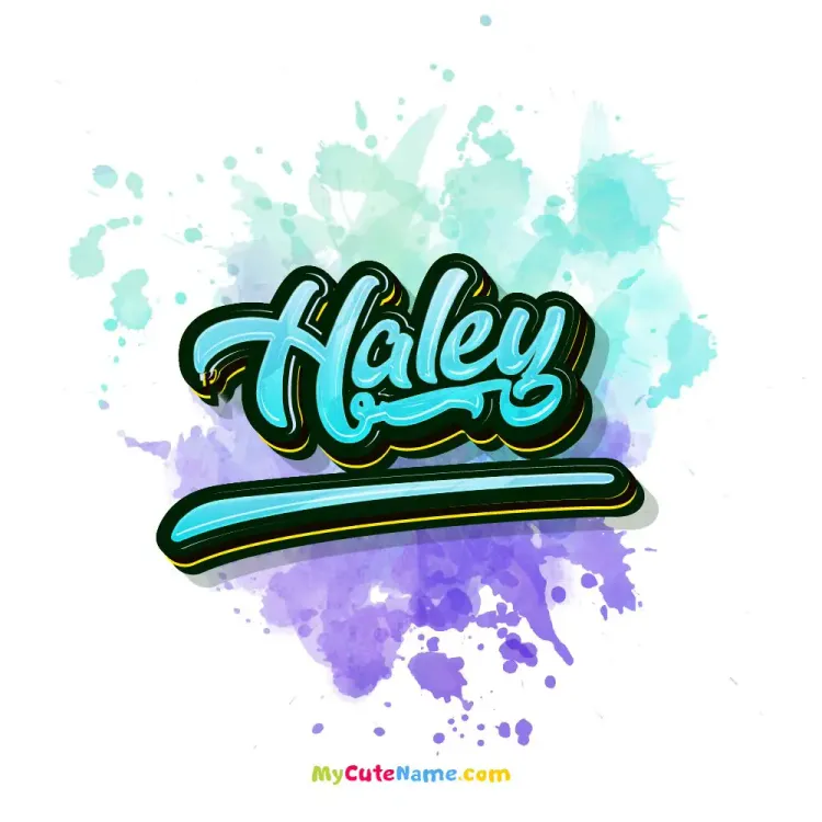 cover art for Haley meaning 