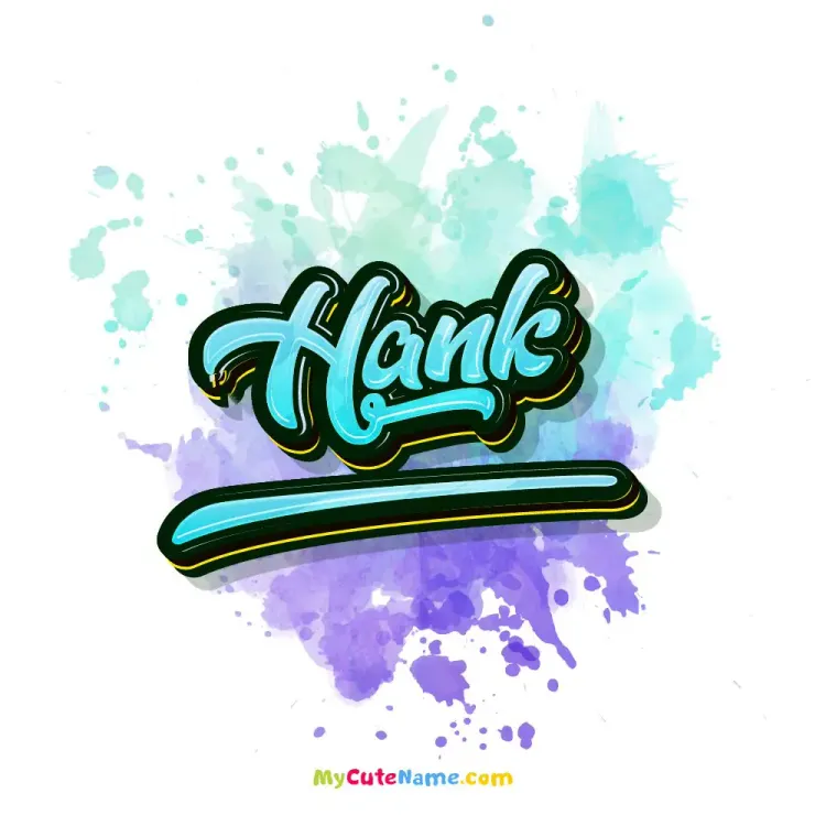 cover art for Hank meaning 