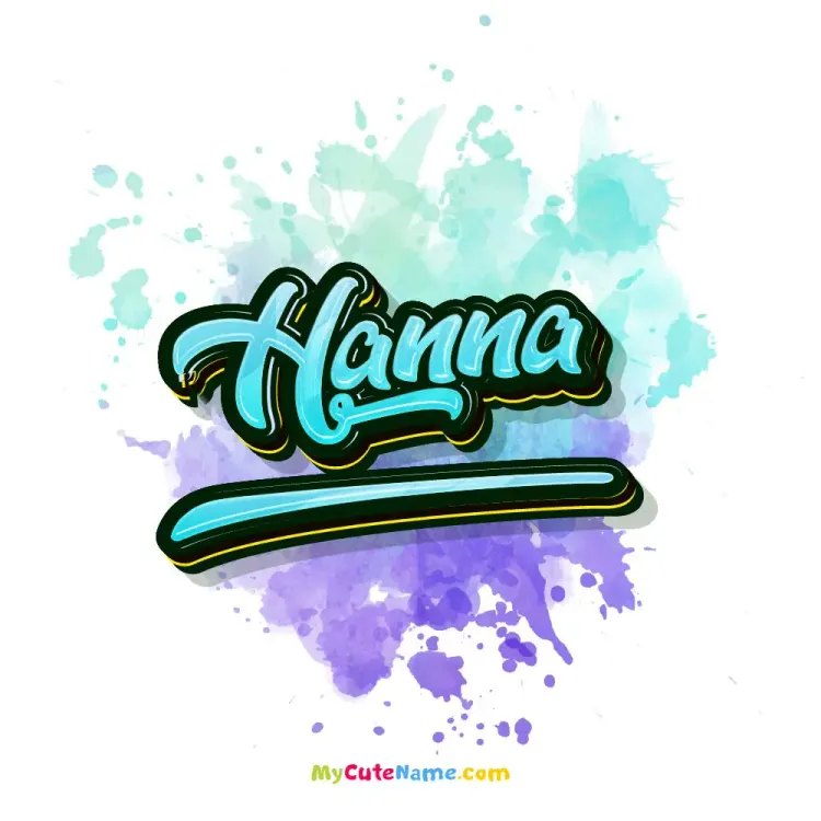cover art for Hanna meaning 