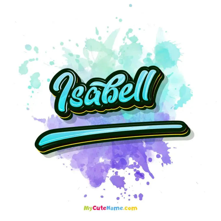 cover art for Isabell meaning 