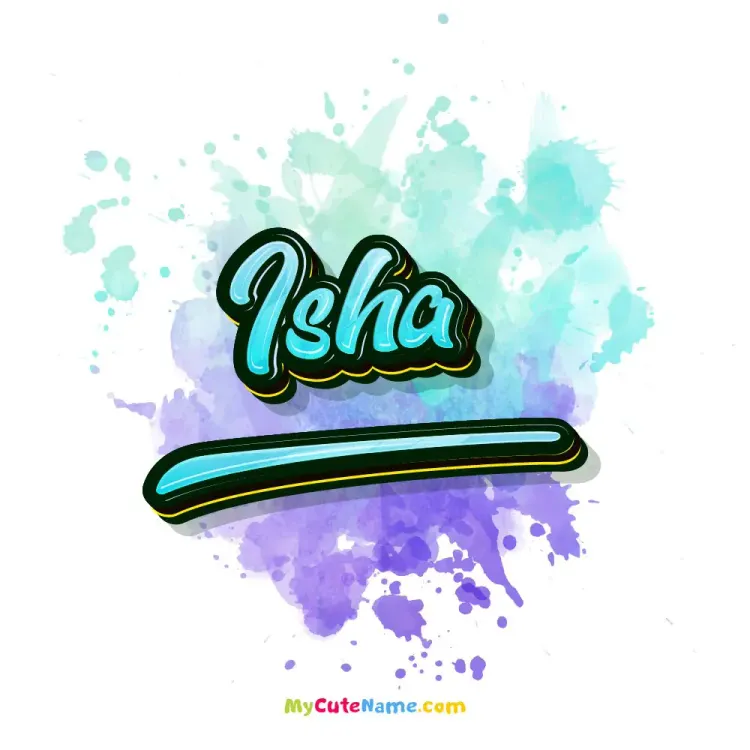 cover art for Isha meaning 