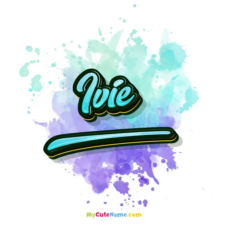 cover art for Ivie meaning 