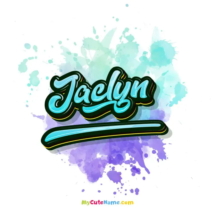 cover art for Jaclyn meaning 