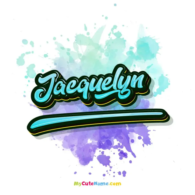 cover art for Jacquelyn meaning