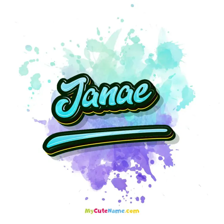 cover art for Janae meaning 
