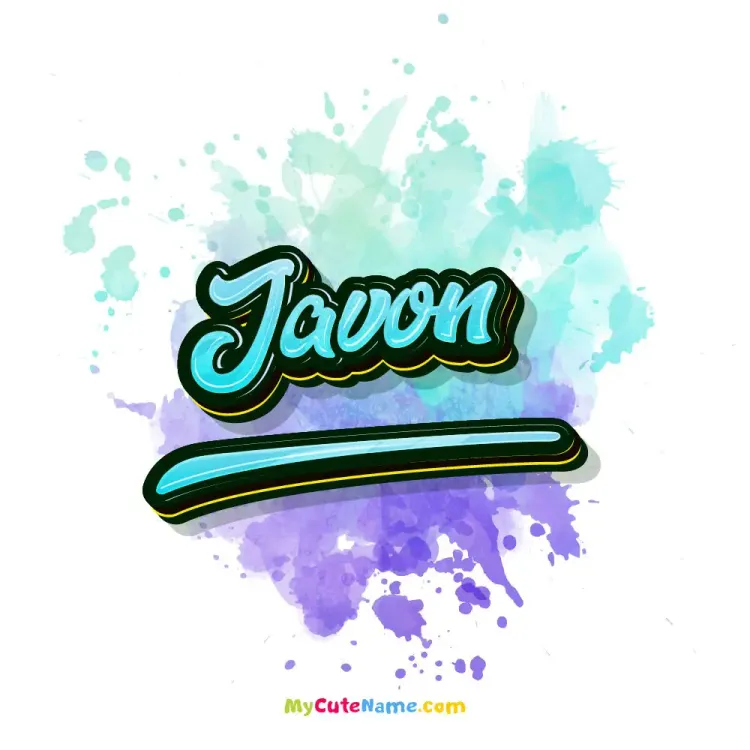 cover art for Javon meaning 