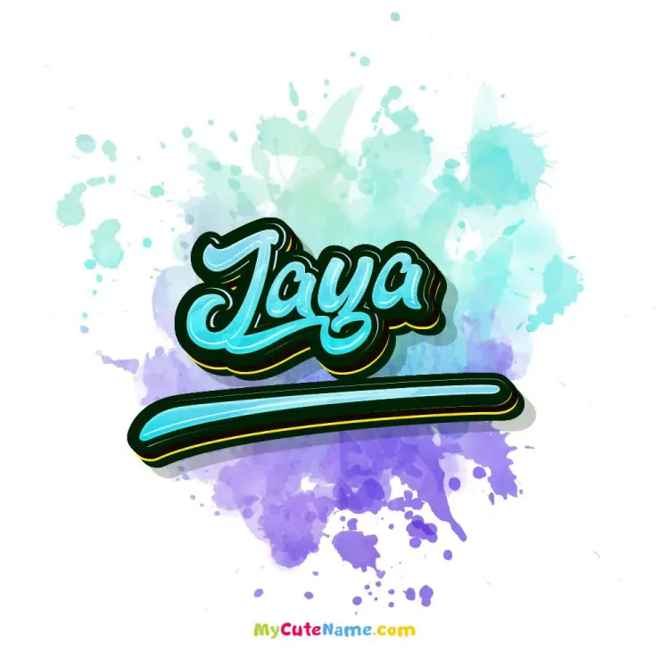 cover art for Jaya meaning 