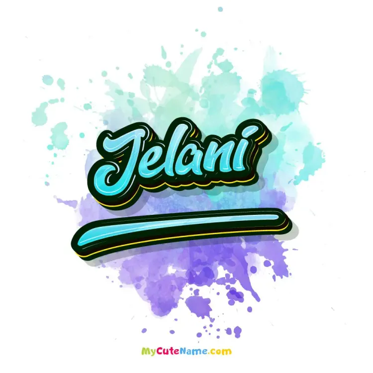 cover art for Jelani meaning 