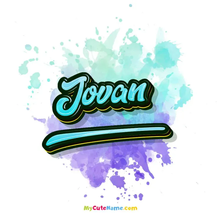cover art for Jovan meaning 