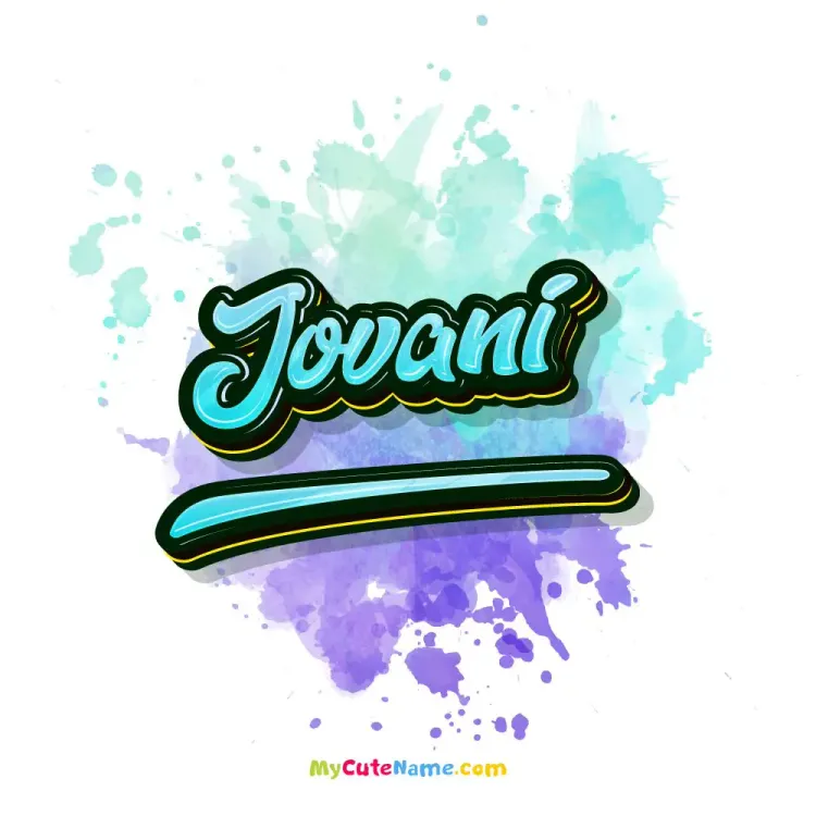 cover art for Jovani meaning 