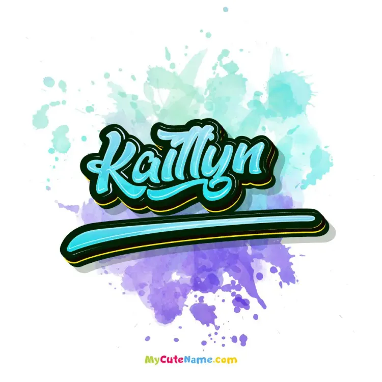 cover art for Kaitlyn meaning 