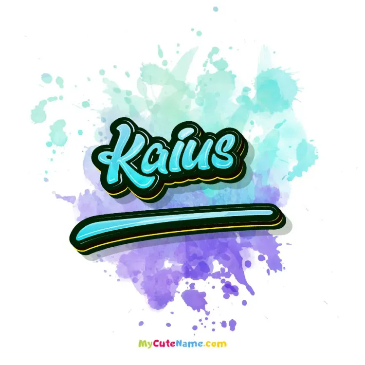 cover art for Kaius meaning 