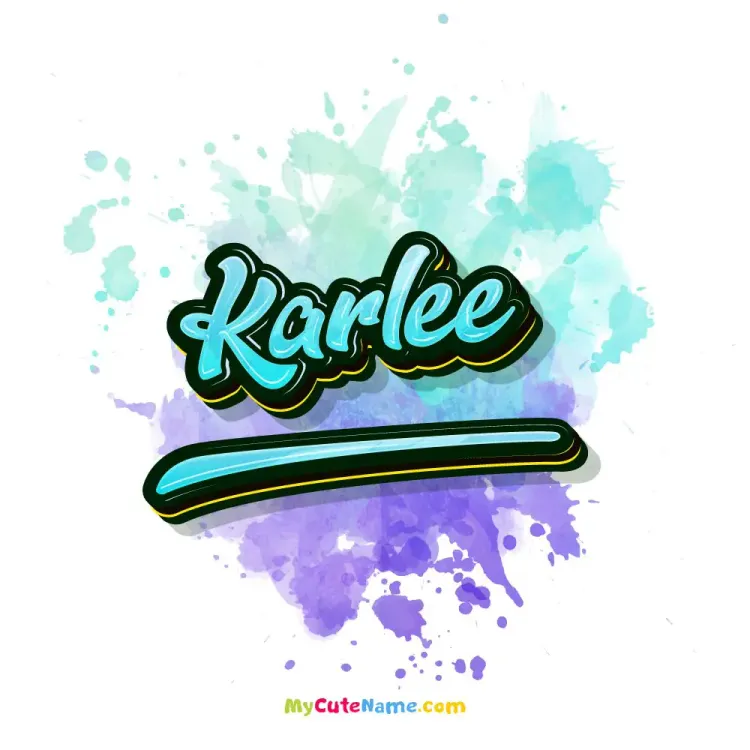 cover art for Karlee meaning 