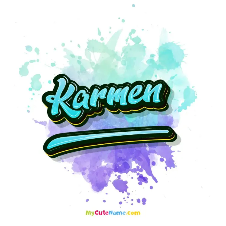 cover art for Karmen meaning