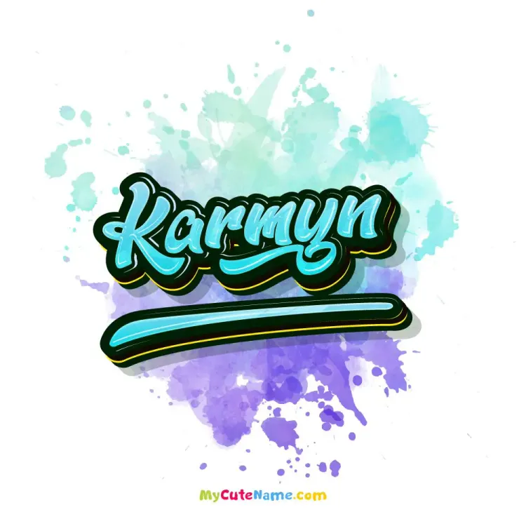 cover art for Karmyn meaning 