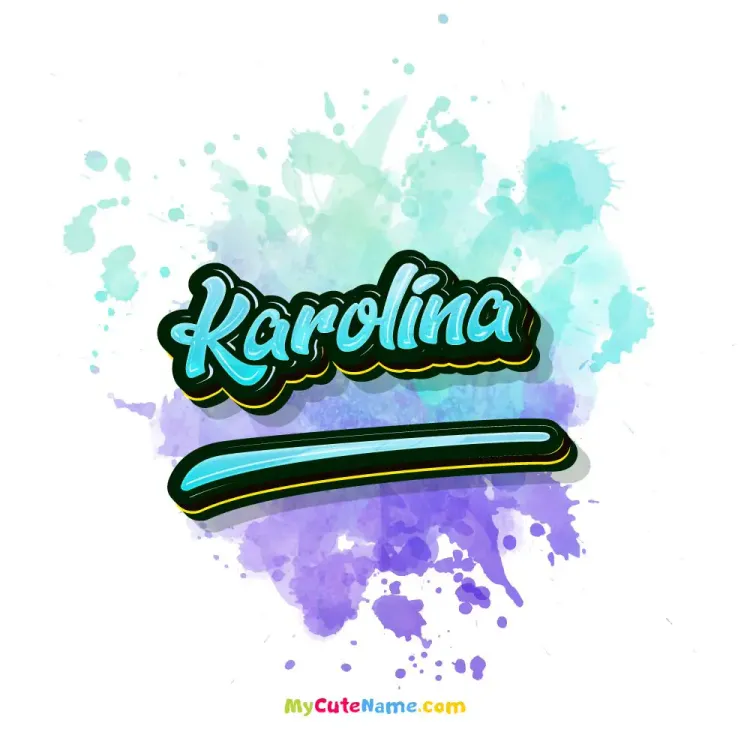 cover art for Karolina meaning 