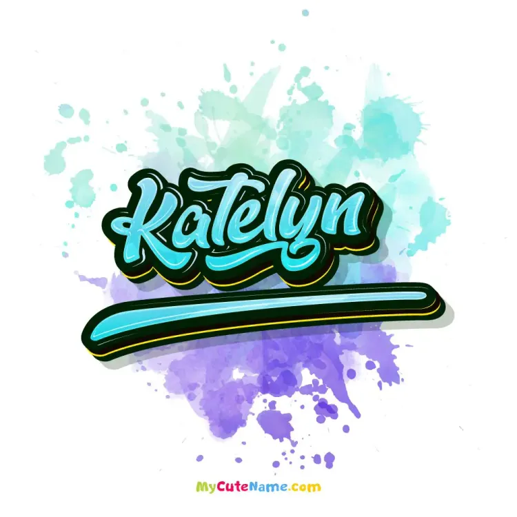 cover art for Katelyn meaning 
