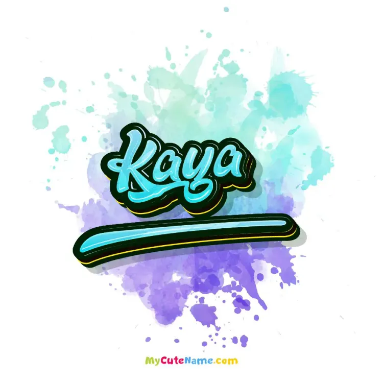 cover art for Kaya meaning