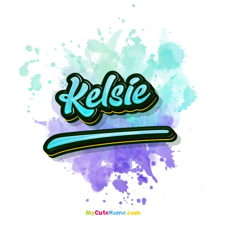 cover art for Kelsie meaning