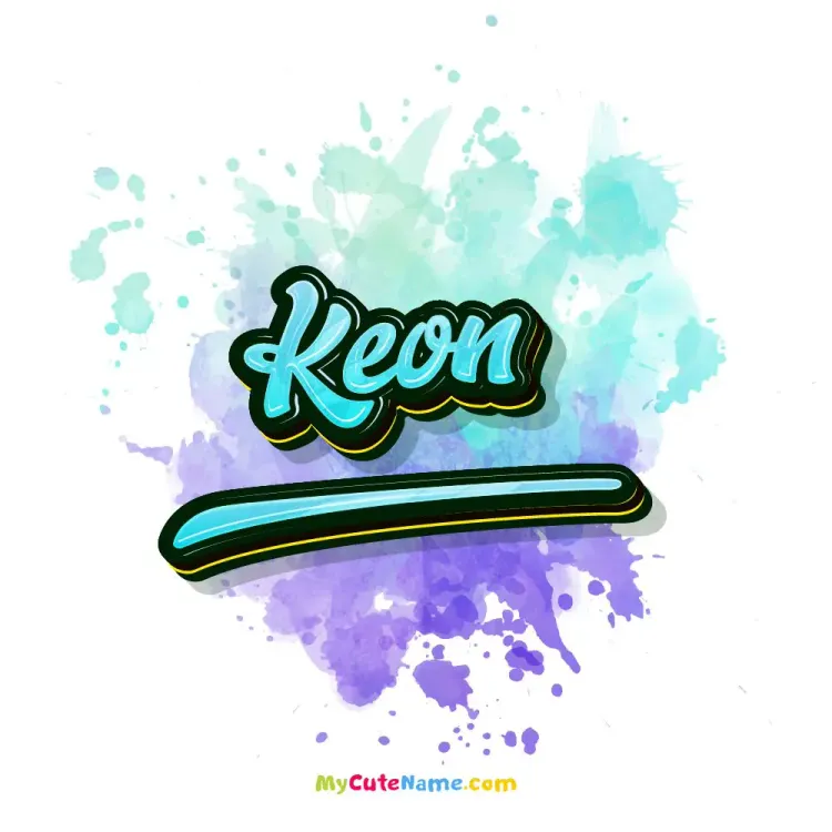 cover art for Keon meaning