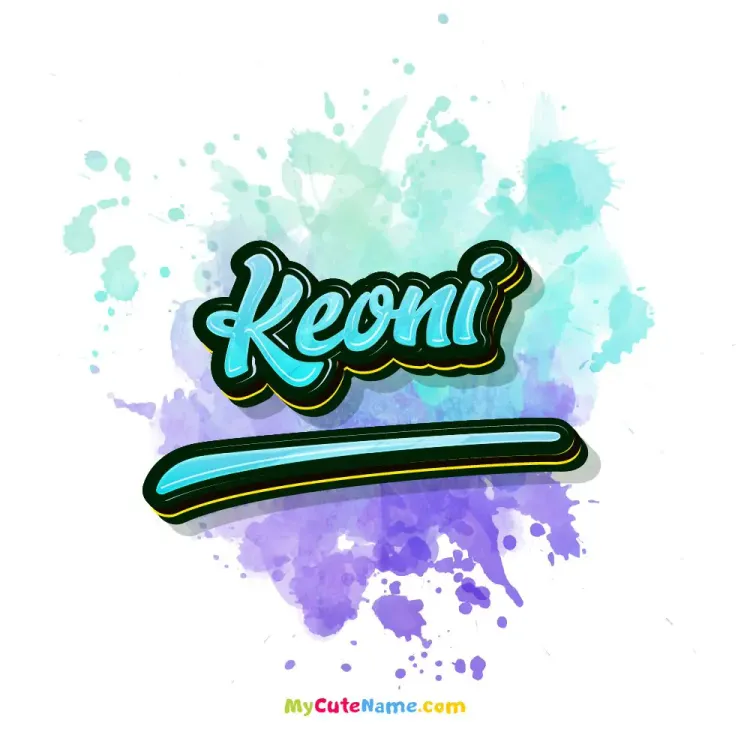 cover art for Keoni meaning 