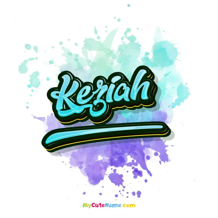 cover art for Keziah meaning 