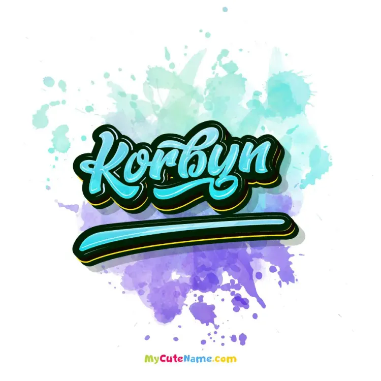 cover art for Korbyn meaning 