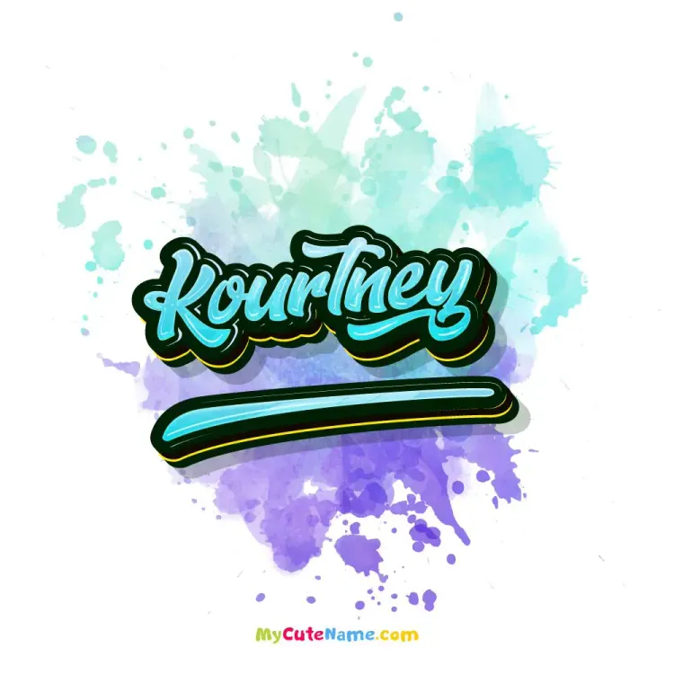 cover art for Kourtney meaning 