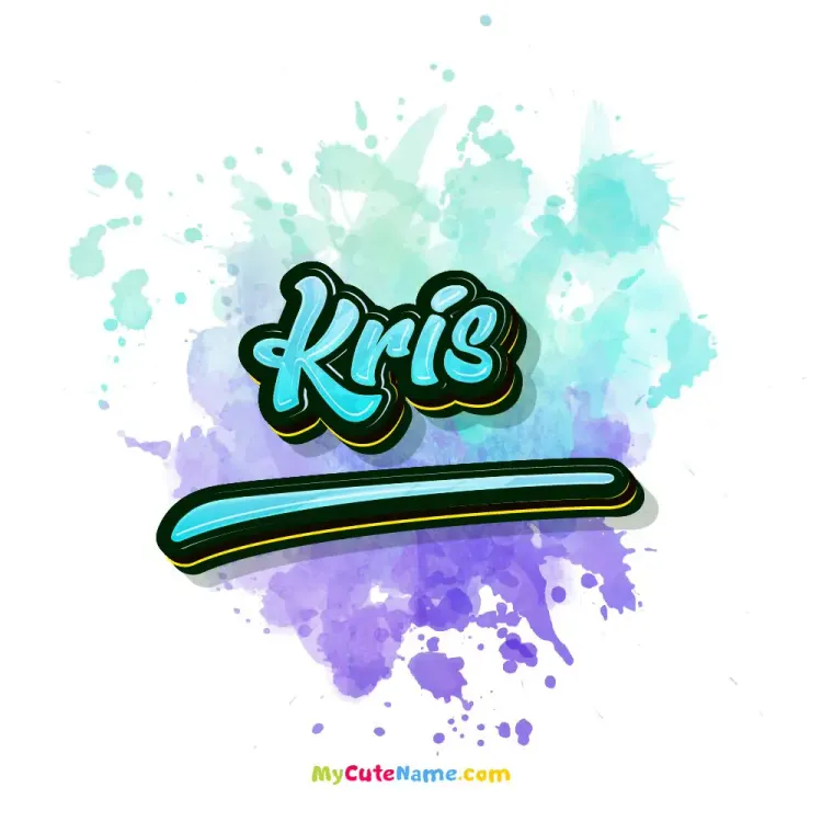 cover art for Kris meaning