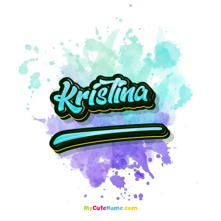 cover art for Kristina meaning 