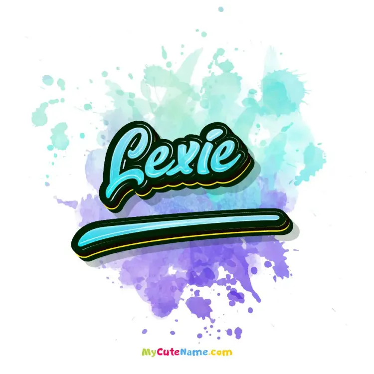 cover art for Lexie meaning 