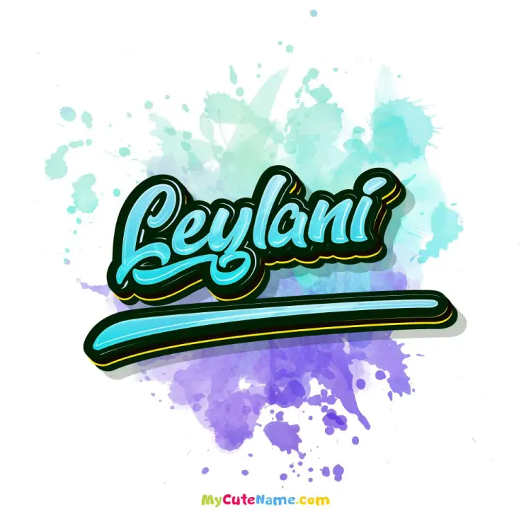 cover art for Leylani meaning